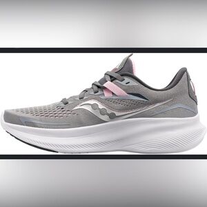 Saucony Women's Athletic Shoes in Gray and Pink